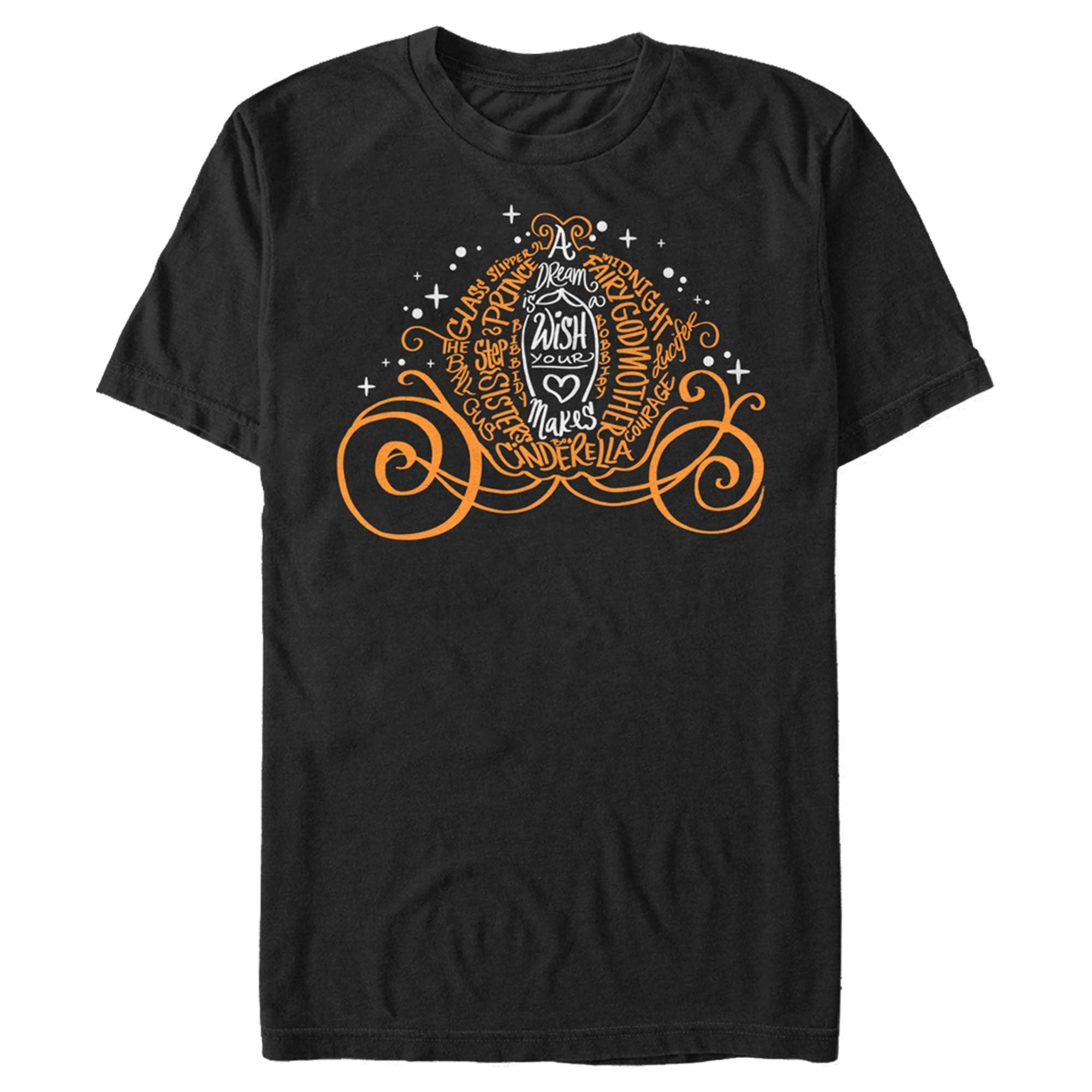 Mens Cinderella Cinderella Magical Pumpkin Carriage Tshirt